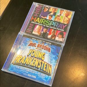 Musicals Broadway show cd’s young Frankenstein & hairspray the motion picture cd